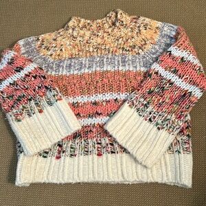 Hand knit sweater by Anthropologie